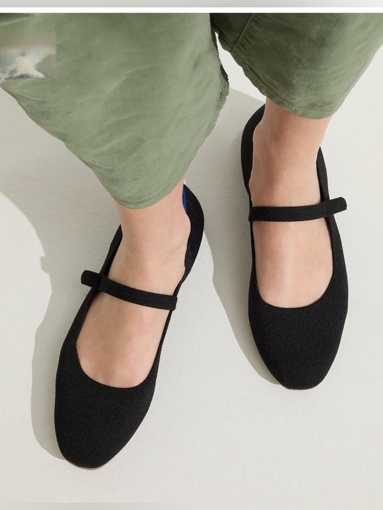 Rothy's Shoes - Rothy's Square Mary Jane Flats, Sz 8
